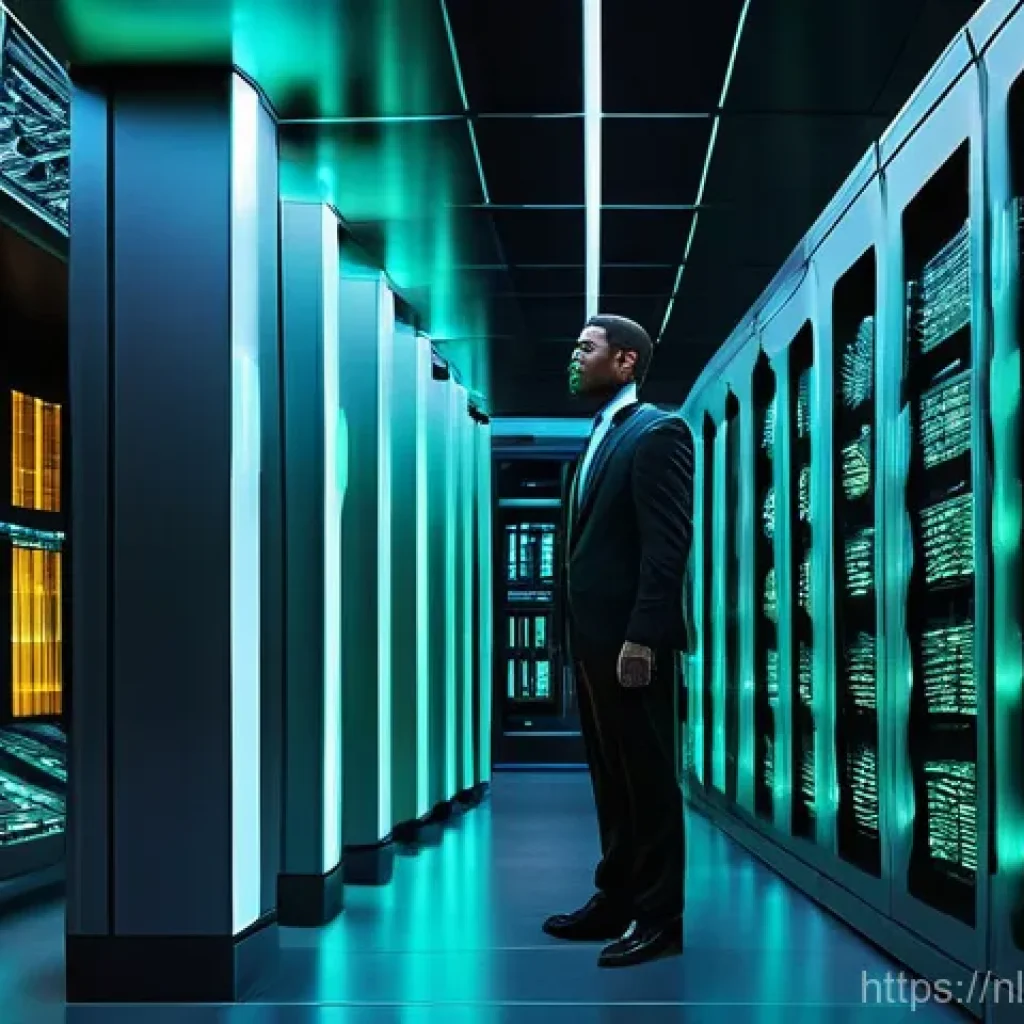 대규모 학습 데이터 처리의 도전 과제 - **Prompt 1: Futuristic Data Core**
A vast, meticulously organized futuristic data center, glowin...